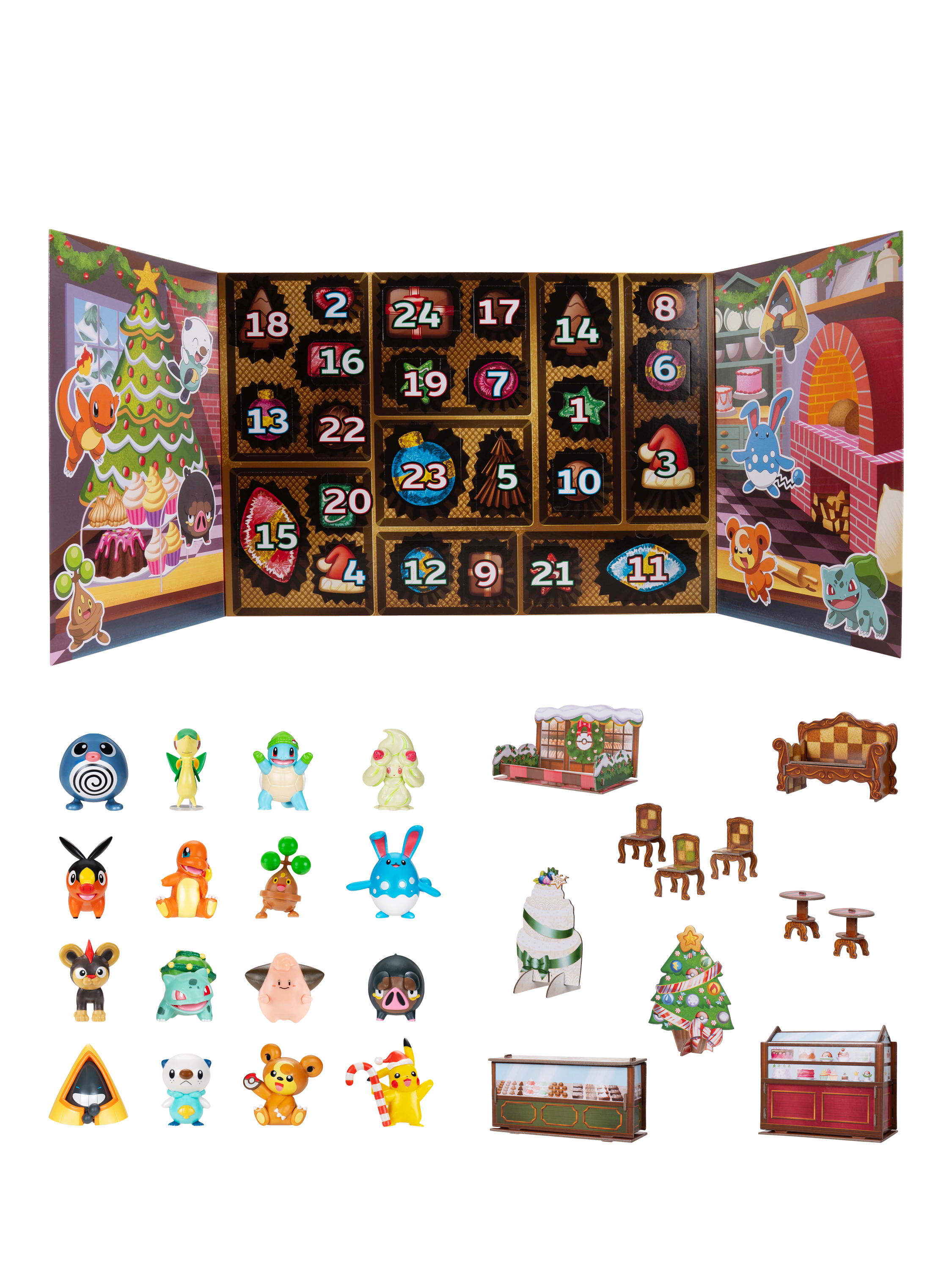 Pokémon Battle Figures Advent Calendar