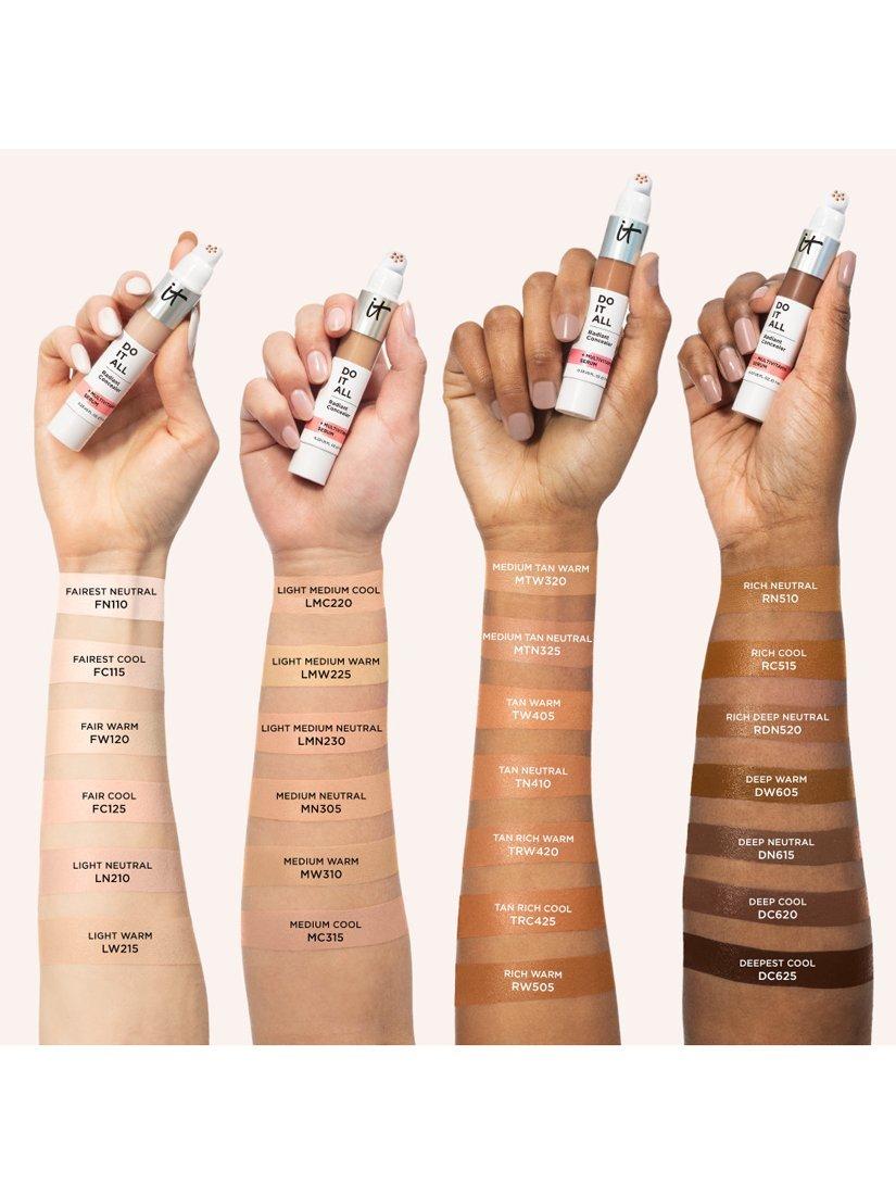 Product image 4 of 11, which shows IT Cosmetics Do It All Radiant Concealer, Light Warm 215