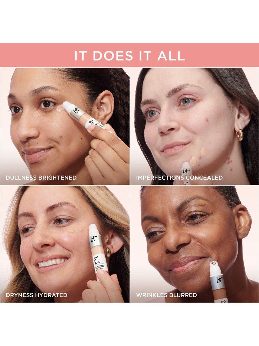 Product image 9 of 11, which shows IT Cosmetics Do It All Radiant Concealer, Rich Deep Neutral 520