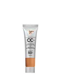 IT Cosmetics Your Skin But Better CC+ Cream with SPF 50 Travel Size, Tan