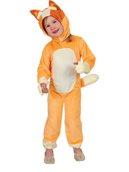 Rubies Kids' Bluey Bingo Costume, Orange, Multi