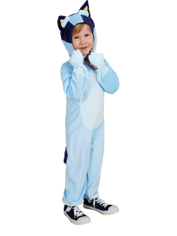 Rubies Kids' Bluey Costume, Blue, Multi