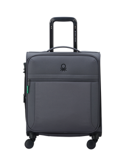 Benetton BE Soft-Side 55cm 4-Wheel Cabin Case, Anthracite