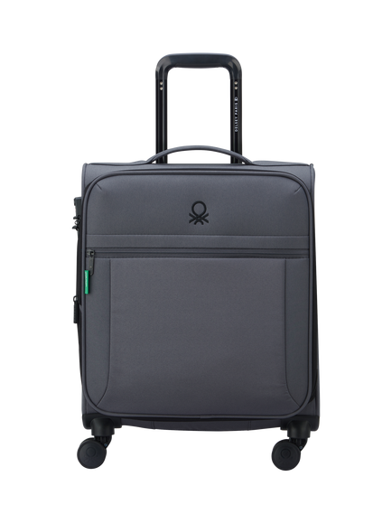 Benetton BE Soft-Side 55cm 4-Wheel Cabin Case, Anthracite