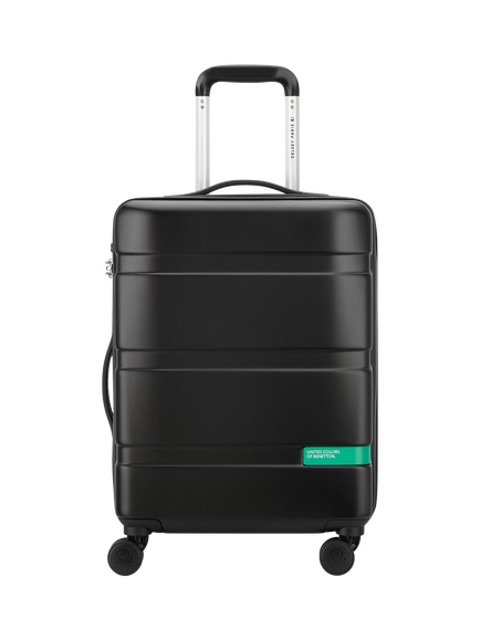 Benetton NOW Hard-Side 55cm 4-Wheel Cabin Case, Black