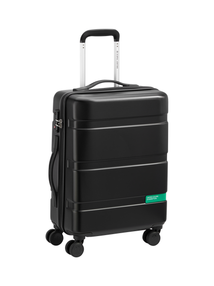 Benetton NOW Hard-Side 55cm 4-Wheel Cabin Case - view 2, Black