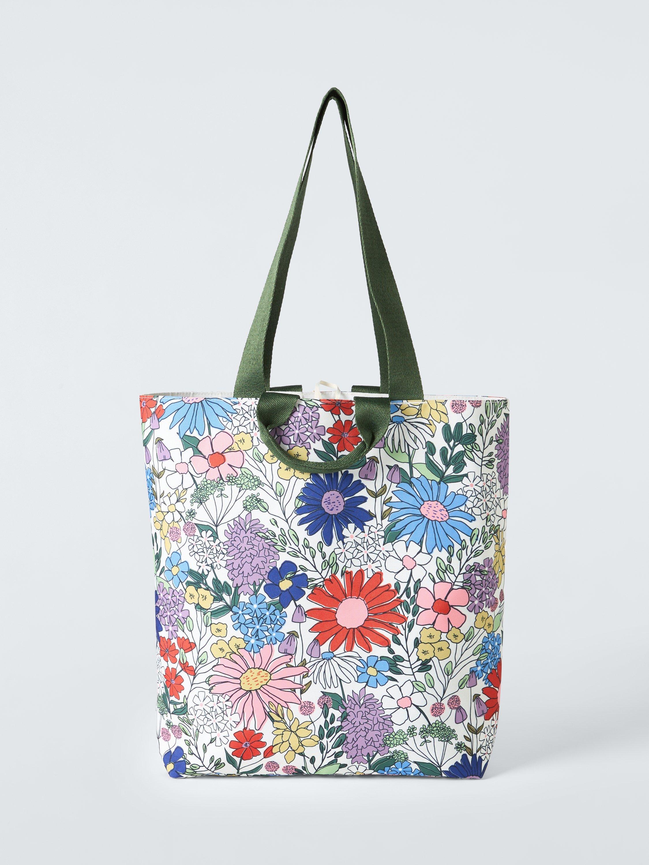 Product image 2 of 3, which shows John Lewis Made by Care Wildflowers Tote Bag, Multi