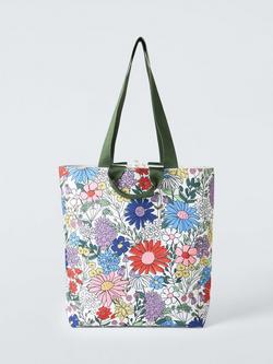 John Lewis Made by Care Wildflowers Tote Bag, Multi - view 2, Multi