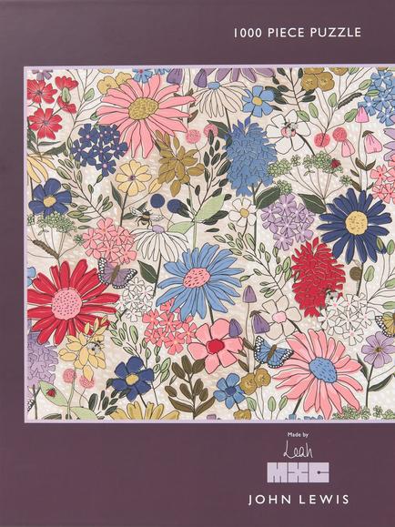 John Lewis Made by Care Wildflowers Jigsaw Puzzle, 1000 Piece - view 2, Multi