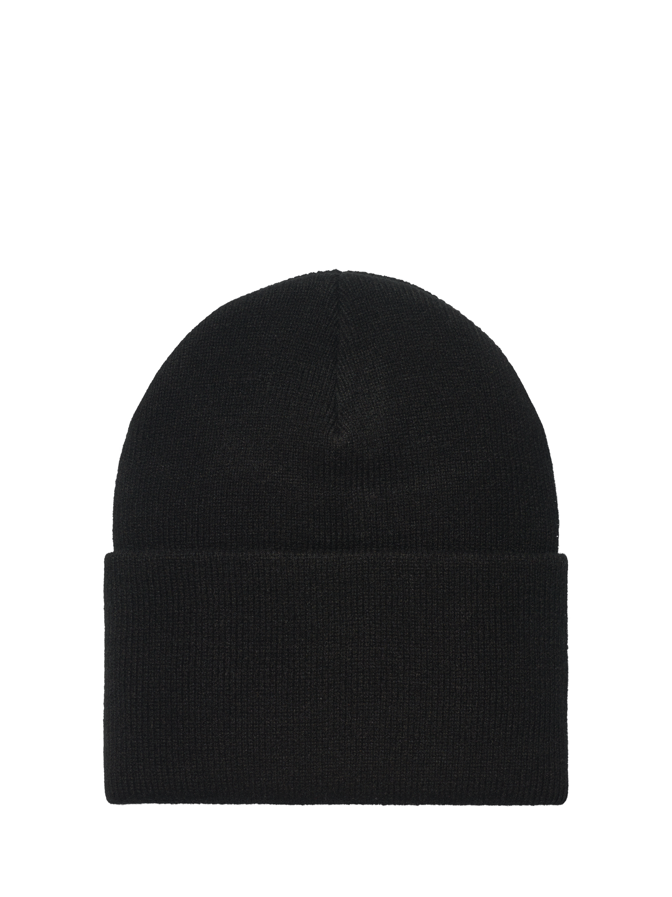Product image 2 of 2, which shows Carhartt WIP Watch Logo Beanie Hat, Black