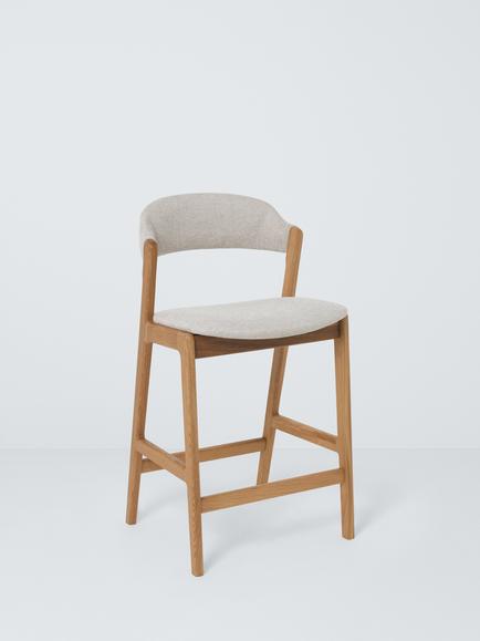 John Lewis Santino Bar Stool, Oak