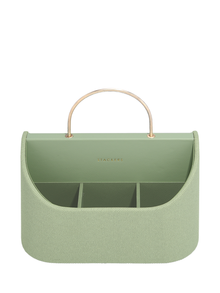 Stackers Portable Desk Caddy, Sage, Sage