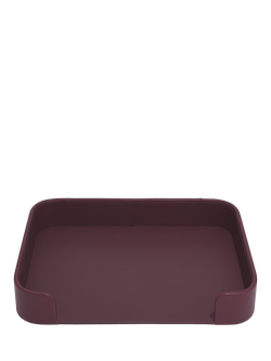 Stackers Magazine Tray, Garnet, Garnet