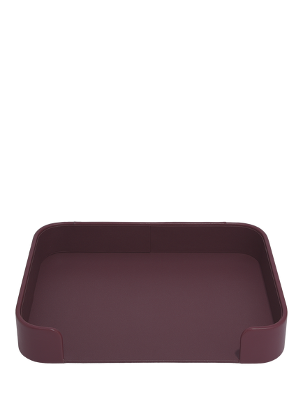 Stackers Magazine Tray, Garnet, Garnet