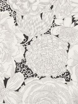 Liberty Fabrics English Blooms Tana Lawn® Fabric, Black, Multi