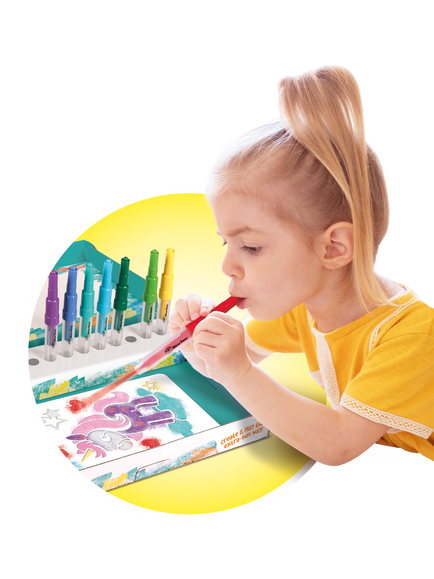 Paint Pop Blow Pens Spray Art Station - view 2, Multi
