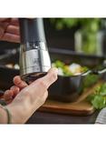 Peugot Daman u'Select Electric Salt and Pepper Mills, Black/Silver