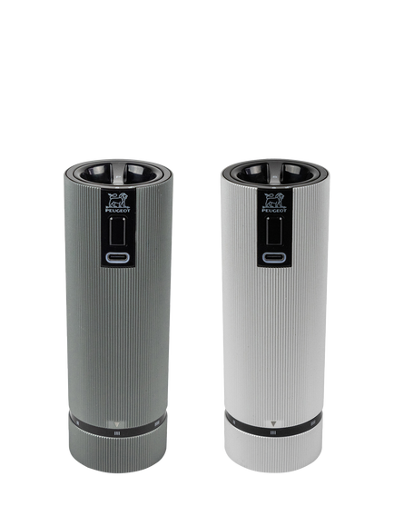 Peugeot Line Electric Salt & Pepper Mill Duo Set, 15cm, Carbon