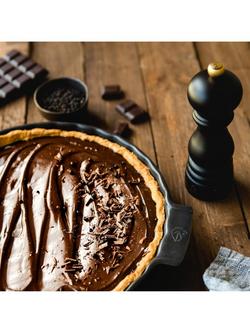 Peugeot Paris u'Select Manual Adjustable Beech Wood Salt Mill, 22cm, Chocolate - view 2, Chocolate