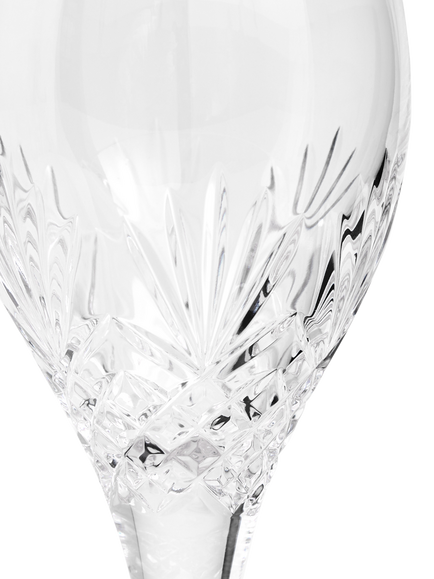 Royal Doulton Highgate Cut Crystal Red Wine Glass, Set of 4,300ml, Clear - view 2, Clear