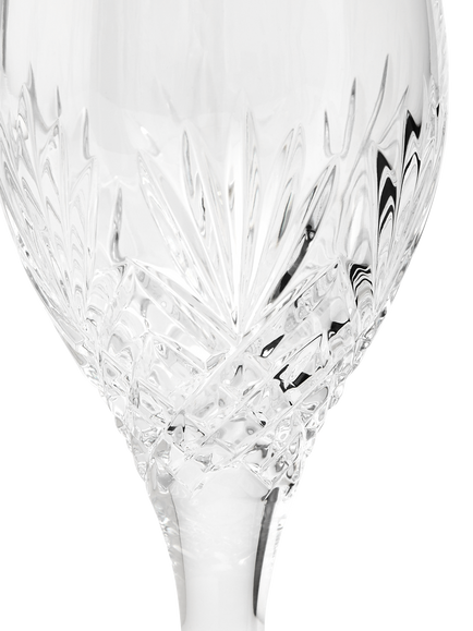 Royal Doulton Highgate Cut Crystal White Wine Glass, Set of 4, 220ml, Clear - view 2, Clear