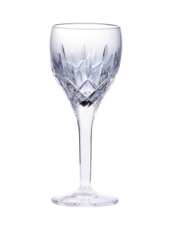 Royal Doulton Ashmere Crystal Cut Glass Wine Goblet, Set of 2, 300ml, Clear - view 2, Clear