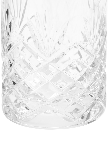 Royal Doulton Highgate Cut Crystal Highball Glass, Set of 4, 340ml, Clear - view 2, Clear