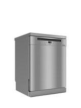 Miele G5811 SC Front Active Plus Freestanding Dishwasher, Cleansteel