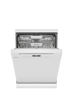 Miele G7040 SC Freestanding Dishwasher, White, White