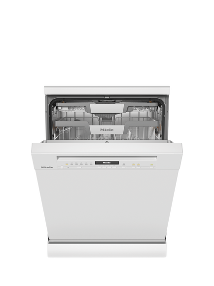 Miele G7040 SC Freestanding Dishwasher, White, White