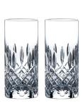 Royal Doulton Ashmere Crystal Cut Glass Highball, Set of 2, 320ml, Clear