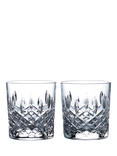 Royal Doulton Ashmere Crystal Cut Glass Tumbler, Set of 2, 290ml, Clear