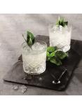 Royal Doulton Ashmere Crystal Cut Glass Tumbler, Set of 2, 290ml, Clear