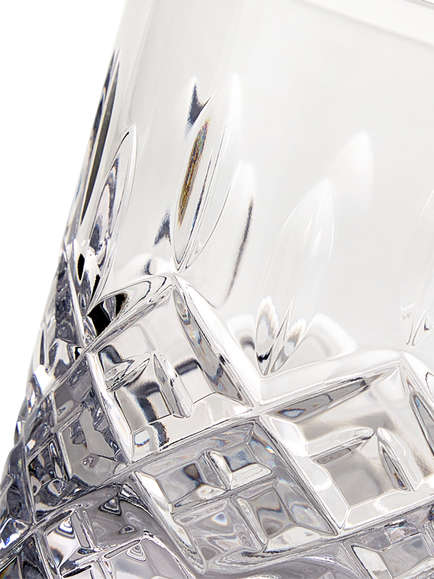 Royal Doulton Ashmere Crystal Cut Glass Tumbler, Set of 2, 290ml, Clear - view 2, Clear