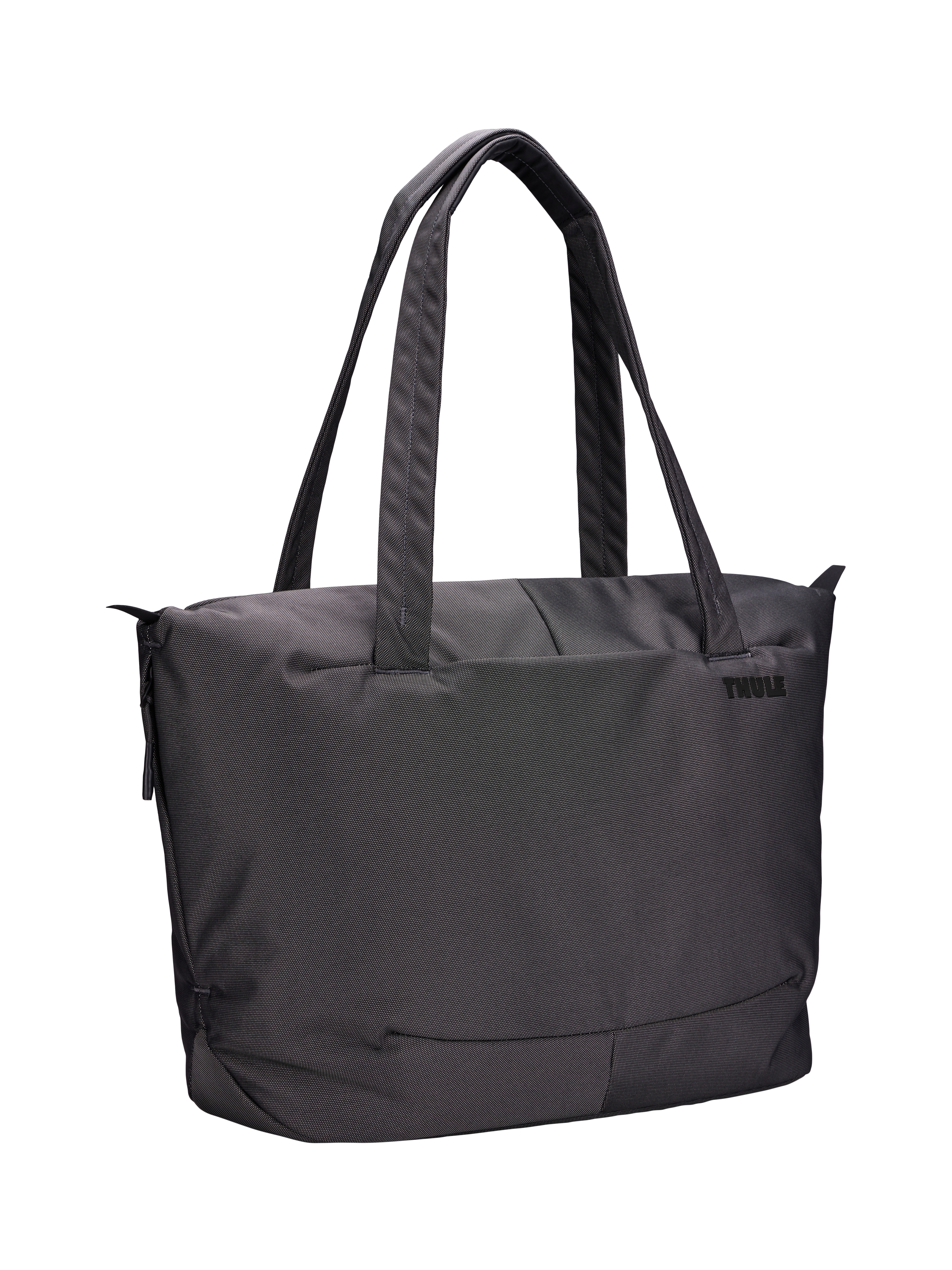 Product image 1 of 10, which shows Thule Subterra Tote Bag, Vetiver Gray