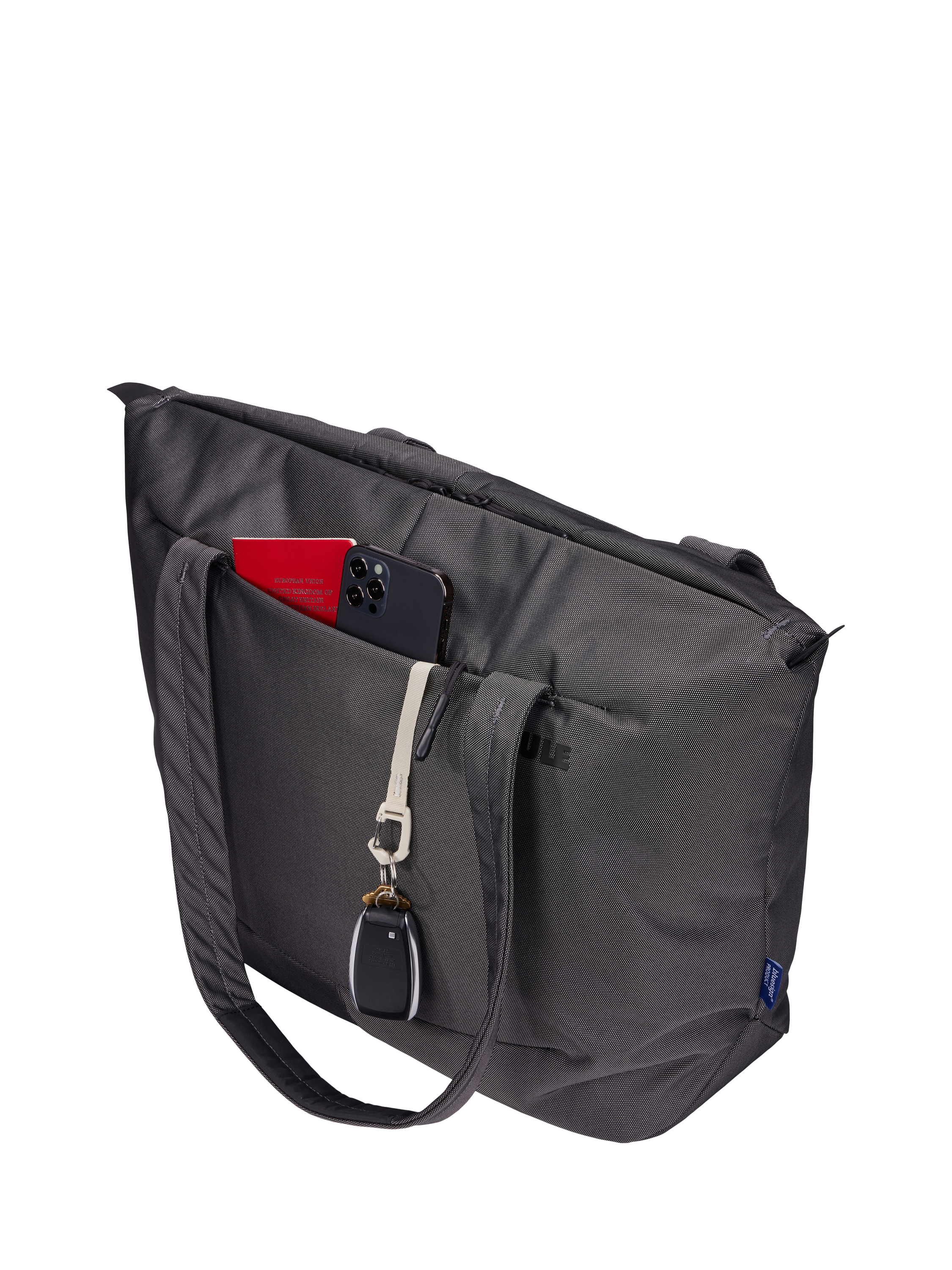 Product image 6 of 10, which shows Thule Subterra Tote Bag, Vetiver Gray