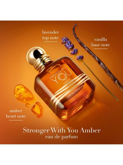 Emporio Armani Stronger With You Amber Eau de Parfum, 100ml - view 2, 