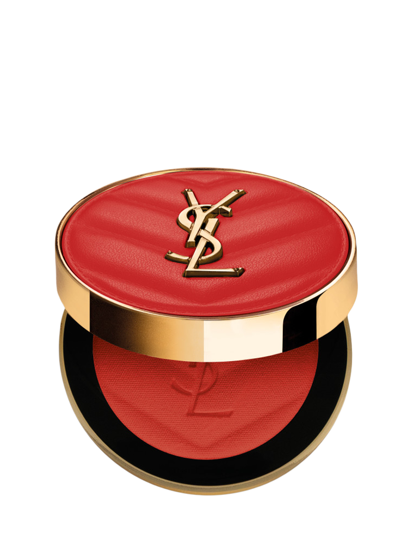 Product image 1 of 7, which shows Yves Saint Laurent Make Me Blush Bold Blurring Blush, 15 Chili Crush