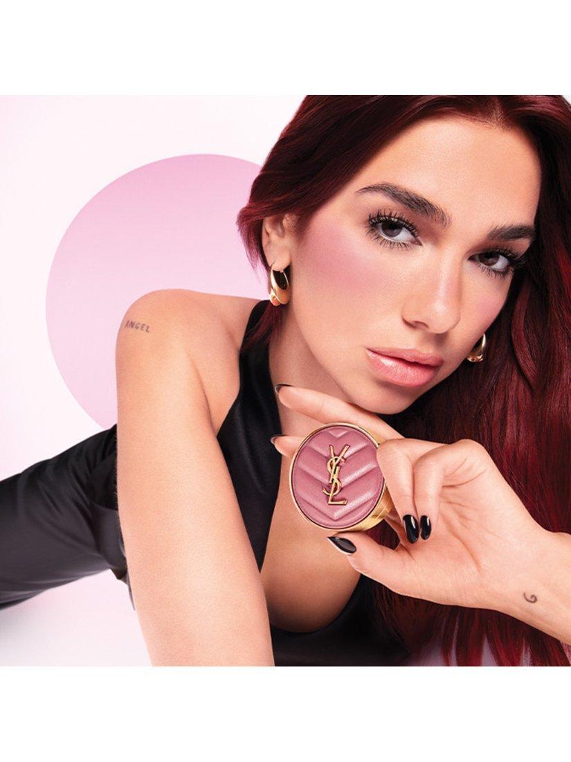 Product image 4 of 7, which shows Yves Saint Laurent Make Me Blush Bold Blurring Blush, 57 Coral Clash