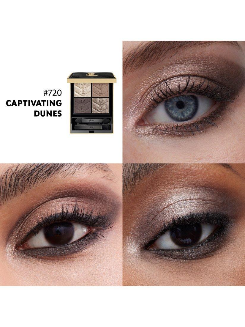 Product image 3 of 7, which shows Yves Saint Laurent Couture Mini Clutch Eyeshadow Palette, 720 Captivating Dunes