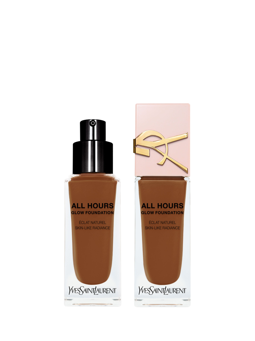 Product image 1 of 8, which shows Yves Saint Laurent All Hours Glow Foundation, DW7