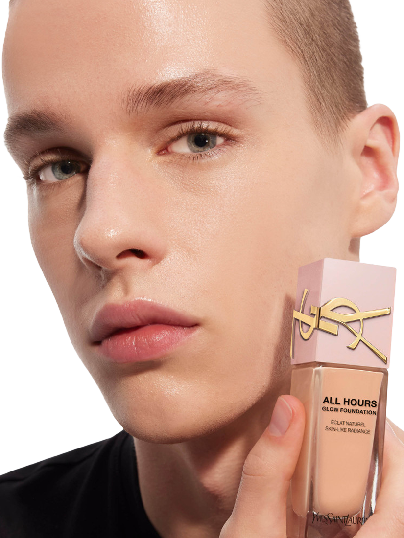 Product image 4 of 8, which shows Yves Saint Laurent All Hours Glow Foundation, LC3