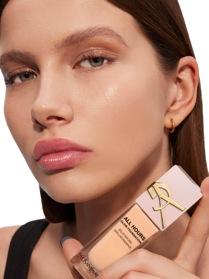 Product image 4 of 8, which shows Yves Saint Laurent All Hours Glow Foundation, LC5