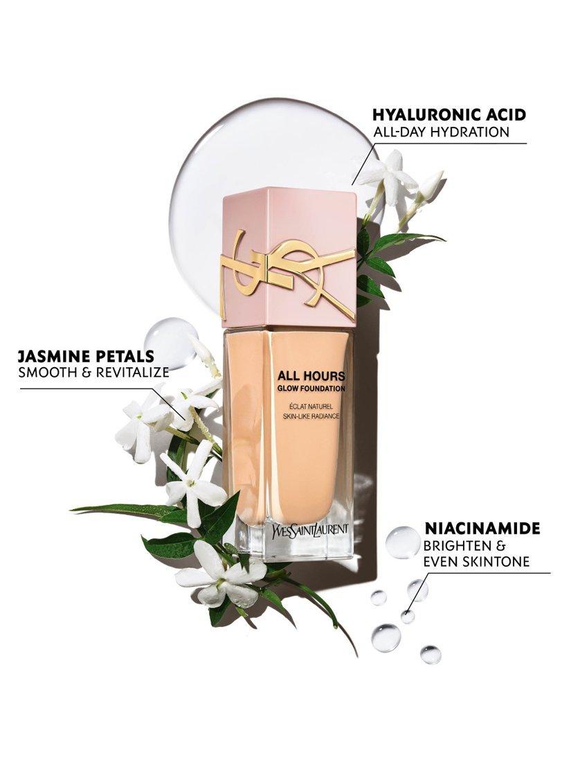 Product image 5 of 8, which shows Yves Saint Laurent All Hours Glow Foundation, LN3