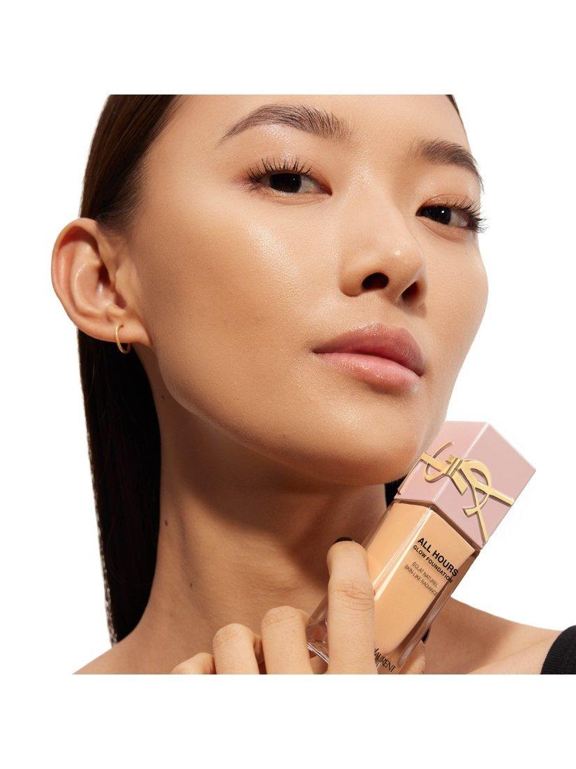 Product image 4 of 8, which shows Yves Saint Laurent All Hours Glow Foundation, LW7