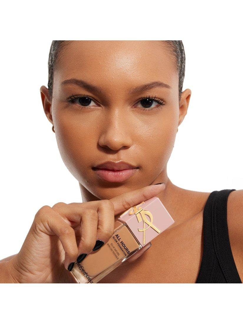 Product image 4 of 8, which shows Yves Saint Laurent All Hours Glow Foundation, MW8
