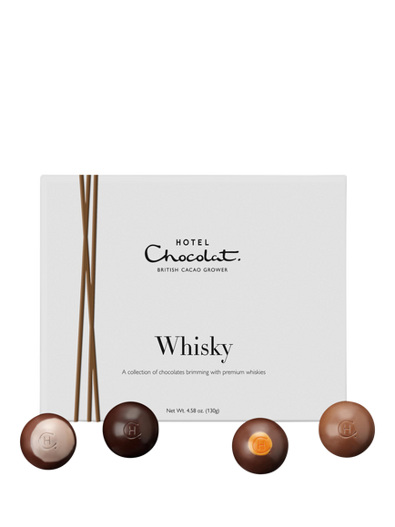 Hotel Chocolat Mixed Whisky Chocolate Collection, 130g, 
