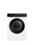 Siemens iQ500 WG46H2A9GB i-DOS Freestanding Washing Machine, 9kg Load, 1600rpm Spin, White