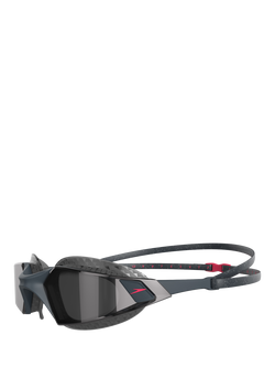 Speedo Aquapulse Pro Swimming Goggles, Grey/Phoenix - view 2, Grey/Phoenix