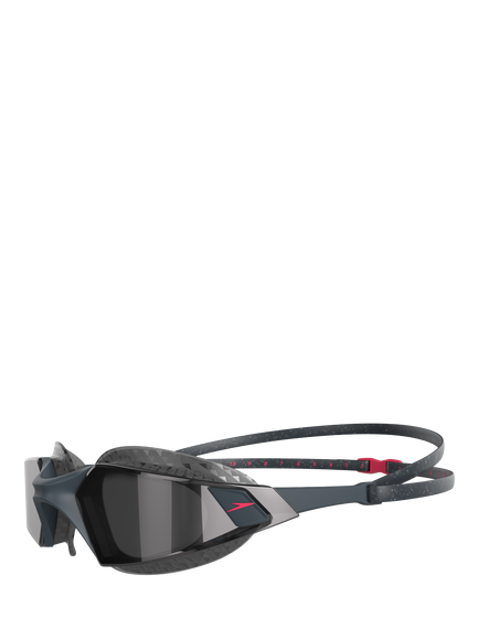 Speedo Aquapulse Pro Swimming Goggles, Grey/Phoenix - view 2, Grey/Phoenix